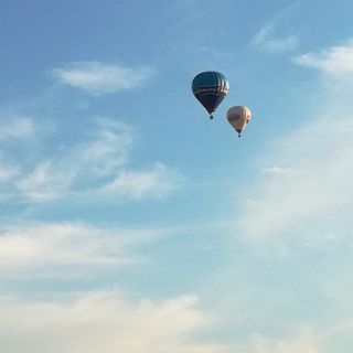 Une montgolfière