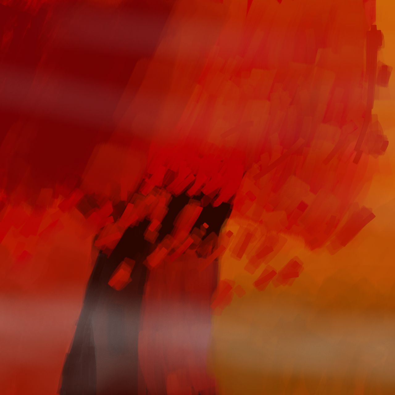Une peinture d'arbre