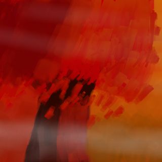 Une peinture d'arbre